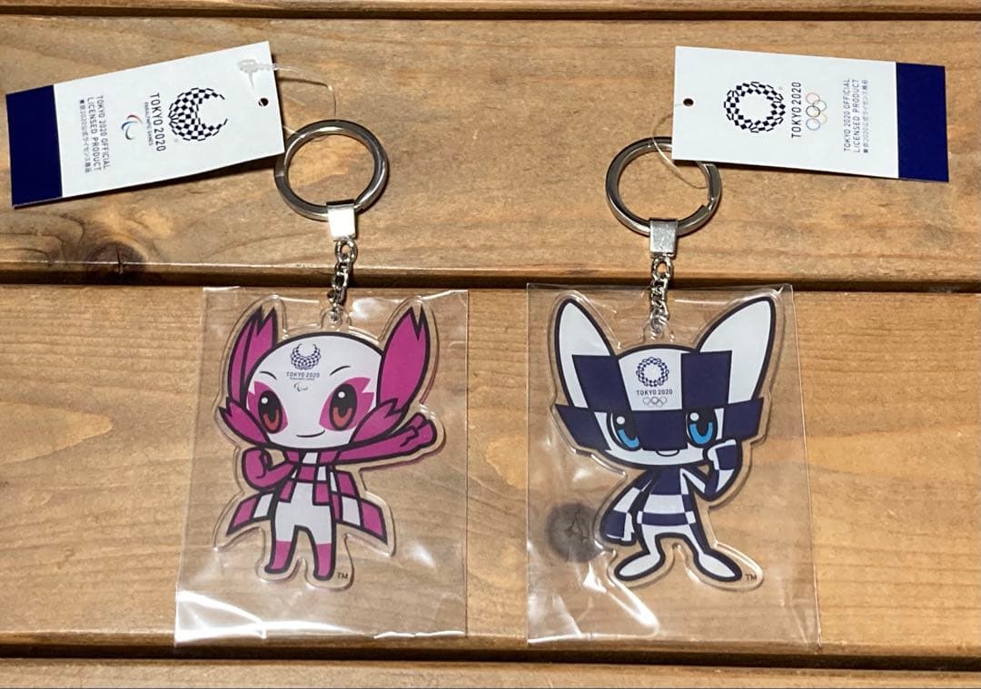 東京オリンピック2020 アクリルキーホルダー ミライトワ＆ソメイティ