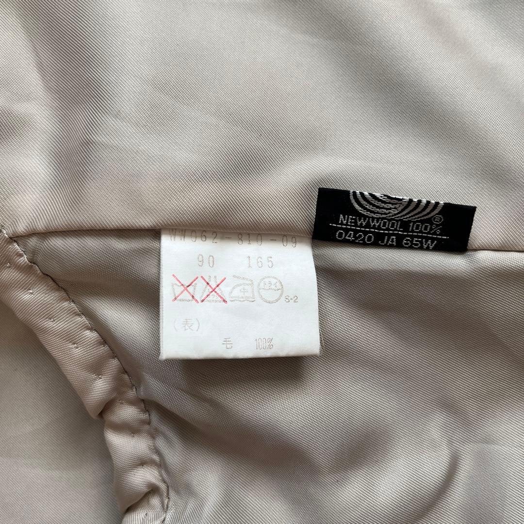 【希少】《BURBERRYS》ダブルブレスト ウール カシミヤ コート