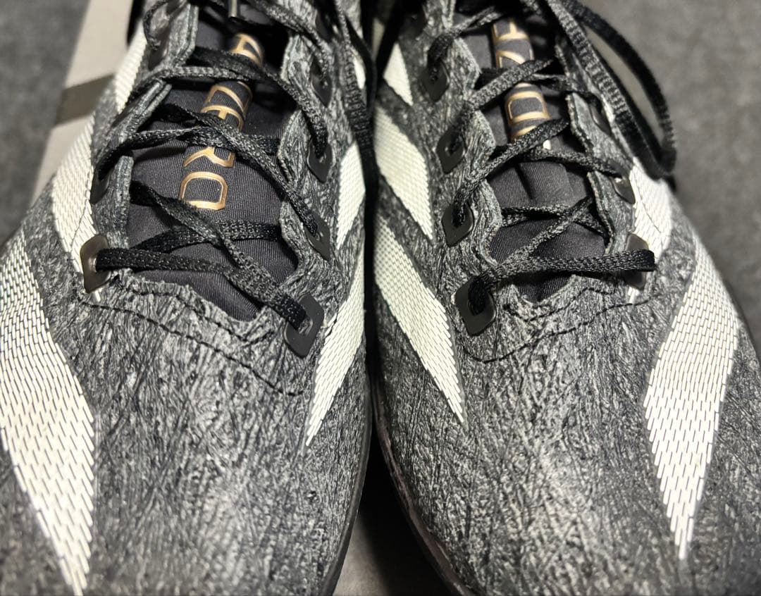 アディゼロ プライム sp3 ブラック【26.5cm】prime sp3