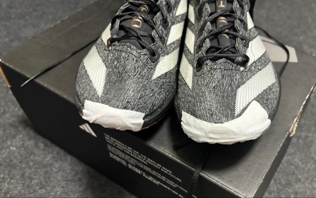 アディゼロ プライム sp3 ブラック【26.5cm】prime sp3