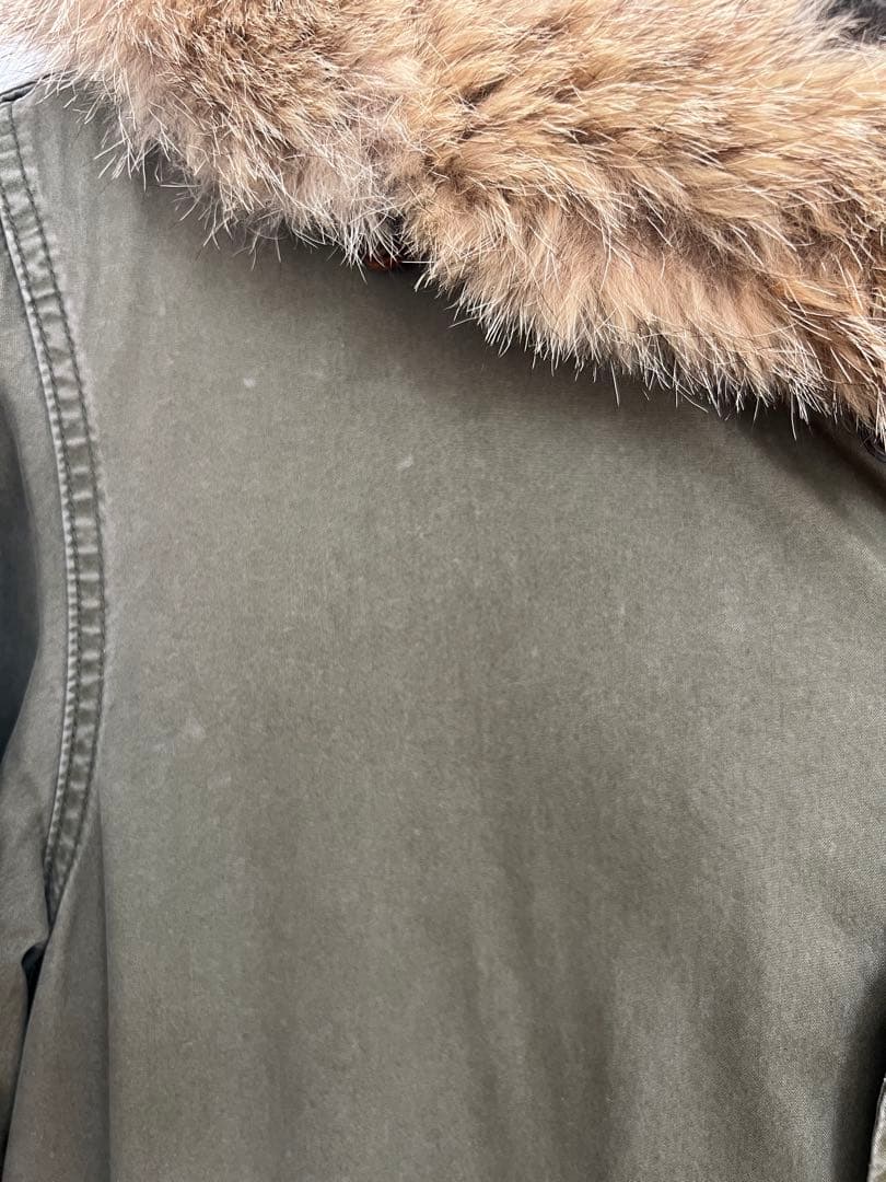 green man HYKE 名作コヨーテファーM-51モッズコートライナー付L