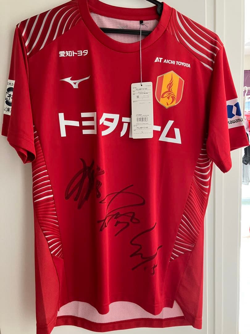 2024 名古屋グランパス　プラクティスシャツ MIZUNO 名古屋グランパス 2022 プラクティスシャツ(レッド) P2JA2Y5062