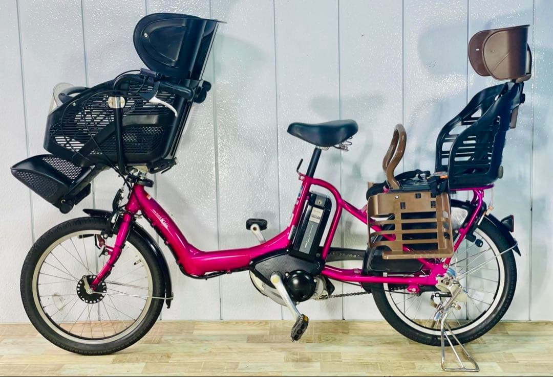 2949ヤマハ8.9アンペア3人乗り対応20インチ子供乗せ 電動アシスト