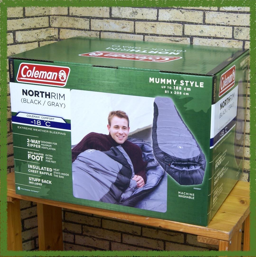 新品未開封　Coleman NORTHRIM 寝袋 -18°C マミースタイル