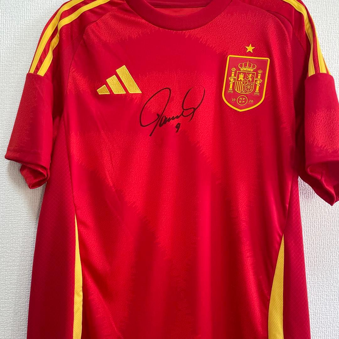 スペイン代表 フェルナンドトーレス adidas シャツ サイン入り スペイン代表 フェルナンドトーレス adidas シャツ サイン入り