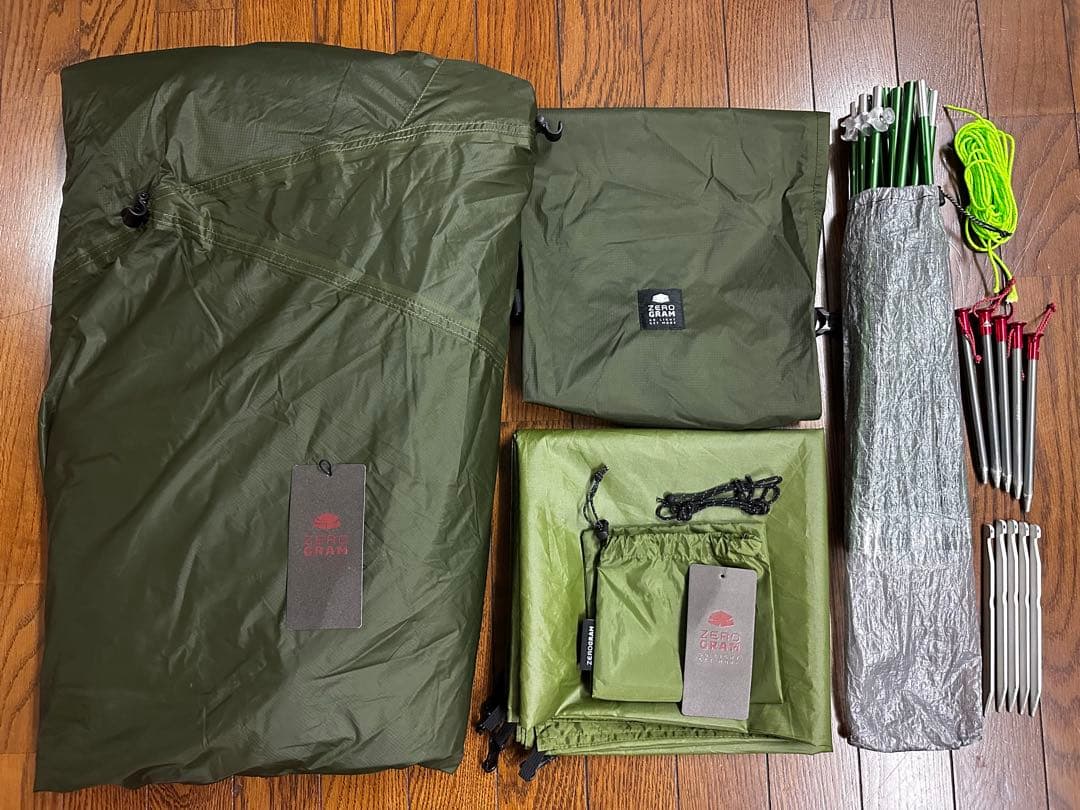 ZEROGRAMゼログラム EI Chalten Pro 1.5P オリーブ