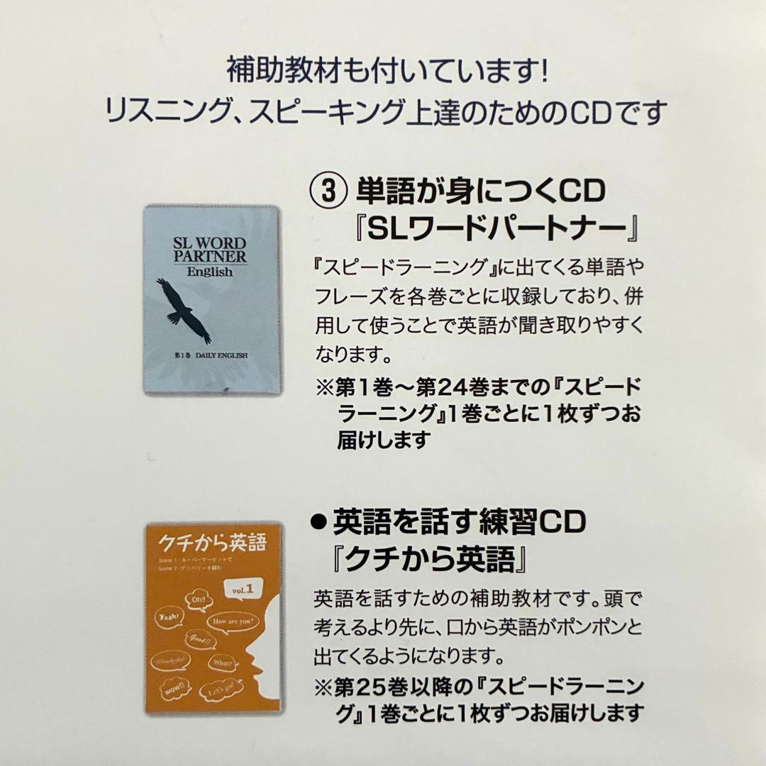 スピードラーニング 全48巻＋補助教材48巻
