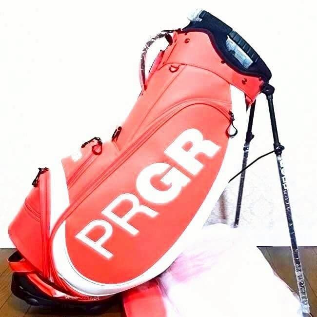 PRGR GOLF プロギア キャディバック 限定 正規品 送料無料 dショッピング |プロギア PRGR プロコンパクトモデル キャディバッグ