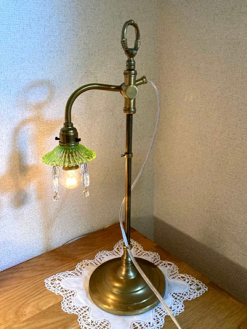 （専用）イギリス　ランプスタンド　アンティーク　※スタンドのみ すらりとしたフォルムが美しい木製ランプスタンド イギリス