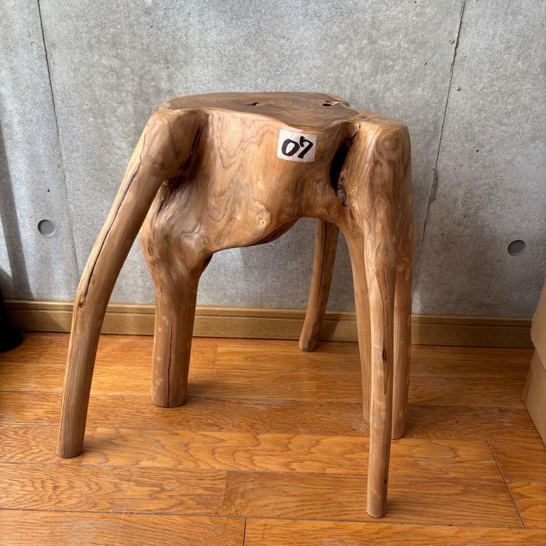 スツール 07⭐︎送料込み⭐︎ スツール デビュー077 座面高42cm RED(スツール 合皮RED): ソファ