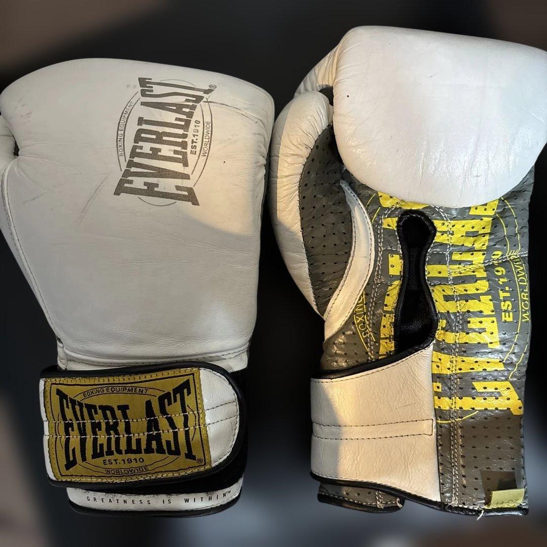 EVERLAST ボクシンググローブ 14oz 1910 スパーリング Everlast 1910クラシックファイトグローブ メタリックブルー
