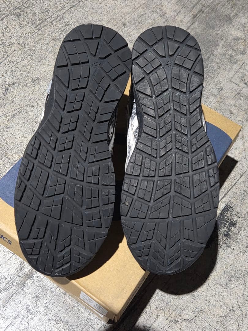 ASICS ウィンジョブBOA CP209 安全靴 27.0cm グレー