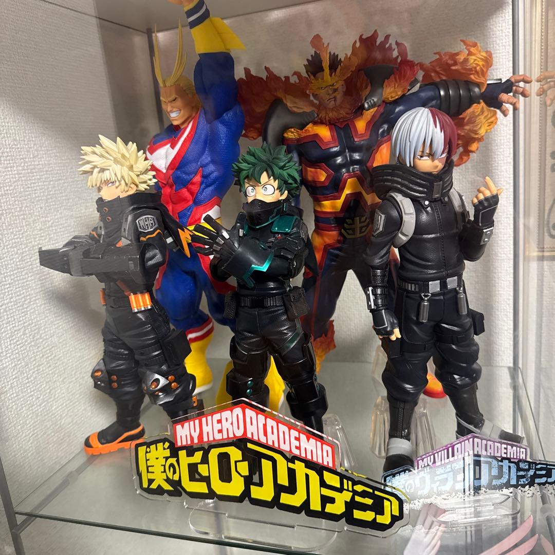 ヒロアカ　ヒーローズミッション フィギアまとめ売り 映画『ヒロアカ』劇中衣装・ステルススーツを着た“緑谷出久”の