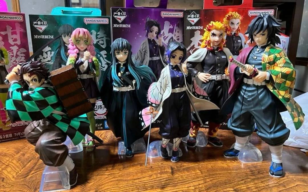即日発送可能】鬼滅の刃 マスターライズ6体セット - メルカリ