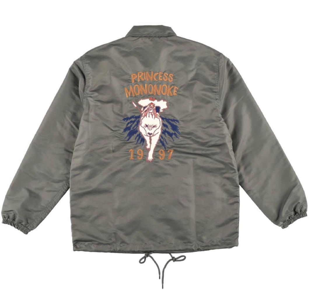 ジブリ もののけ姫 コーチジャケット 荒ぶる森の神 ジャケット - メルカリ