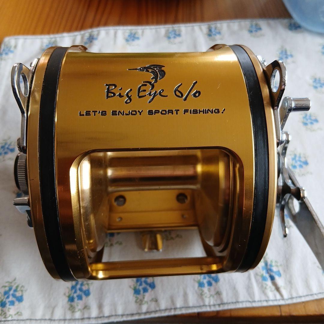 Olympic Big Eye 6/0 ベイトリール オリムピック ビッグアイ 6/0/L142M 両軸リール 大物釣り : 釣king