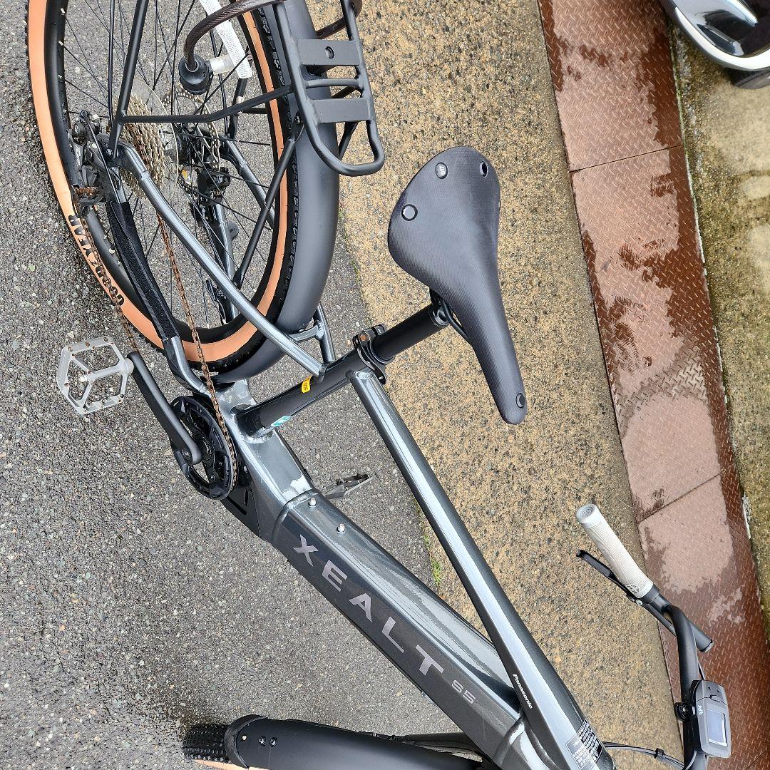 パナソニックXEALT S5 ハンドルタイヤサドルペダルカスタム済み走行85