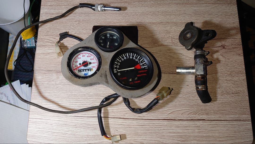 キタコ 160km メーター 水温計 純正タコメーター NSR50 NSR80 - メルカリ
