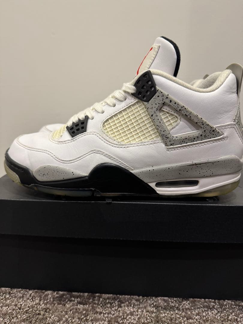 AIR JORDAN 4 GOLF ホワイトセメント 26,5 美品
