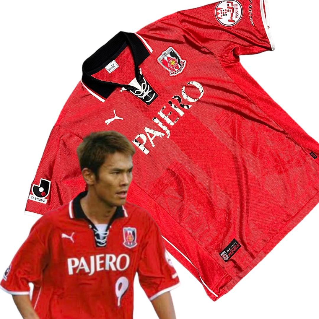訳あり】浦和レッズ 2002ホームユニフォーム XLサイズ PUMA 匿名配送