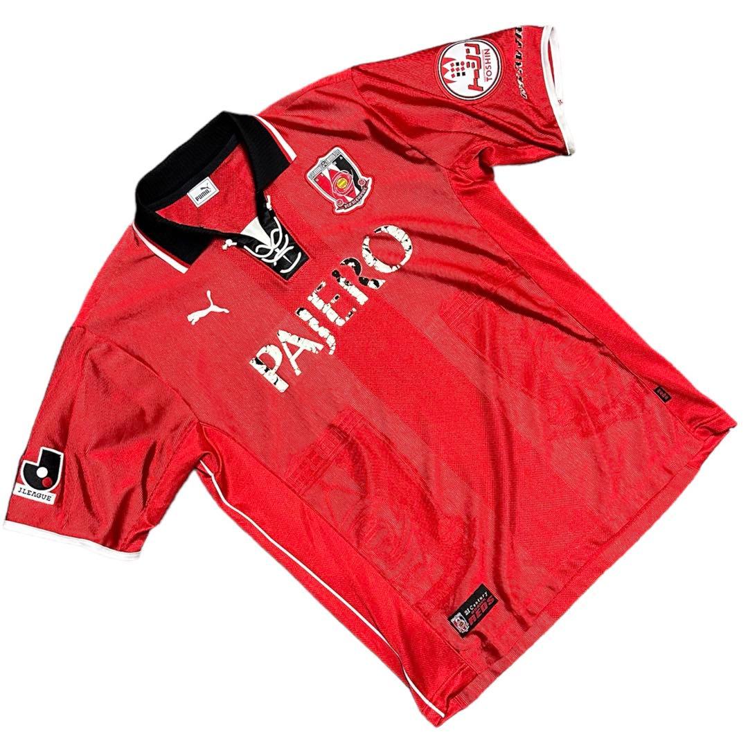 訳あり】浦和レッズ 2002ホームユニフォーム XLサイズ PUMA 匿名配送