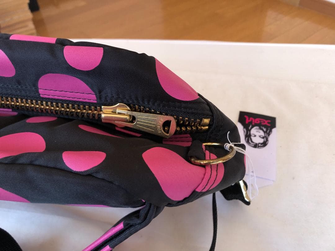 激美品 ポーター 草間彌生 ウエスト ポーチ ボディー バッグ タンカー 旅行