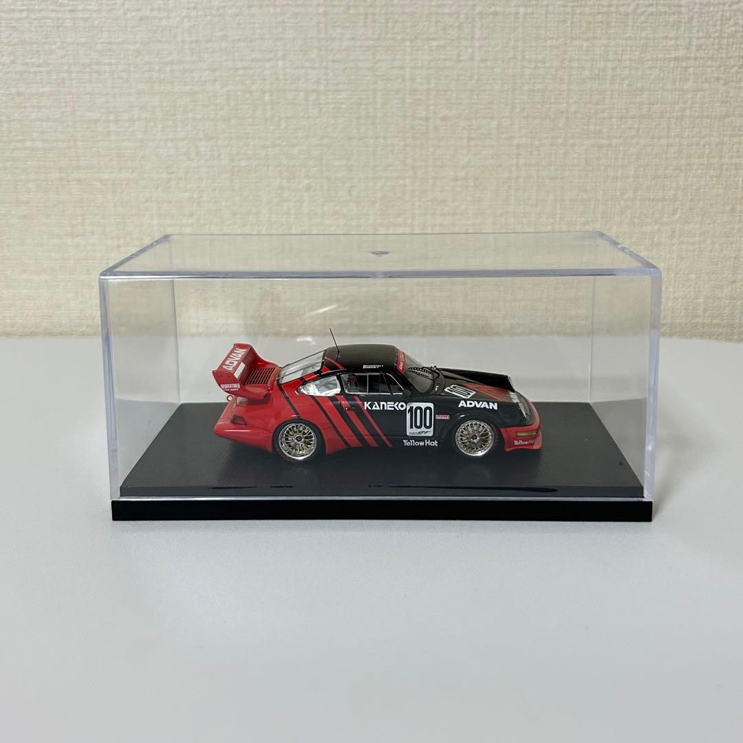 未使用 エブロ 1/43 アドバン ポルシェ 911 GT1 1994 #100