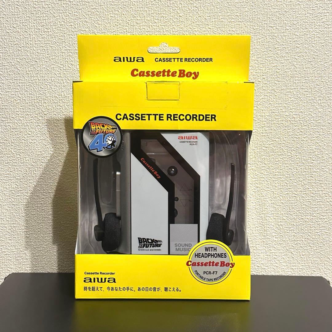 aiwa カセットボーイ PCR-F7 ドンキ限定 バックトゥザフューチャー