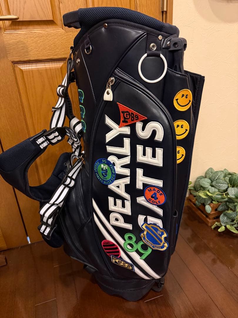 ロゴ×PG SMILEカートバッグ (UNISEX) | PEARLY GATES（パーリーゲイツ