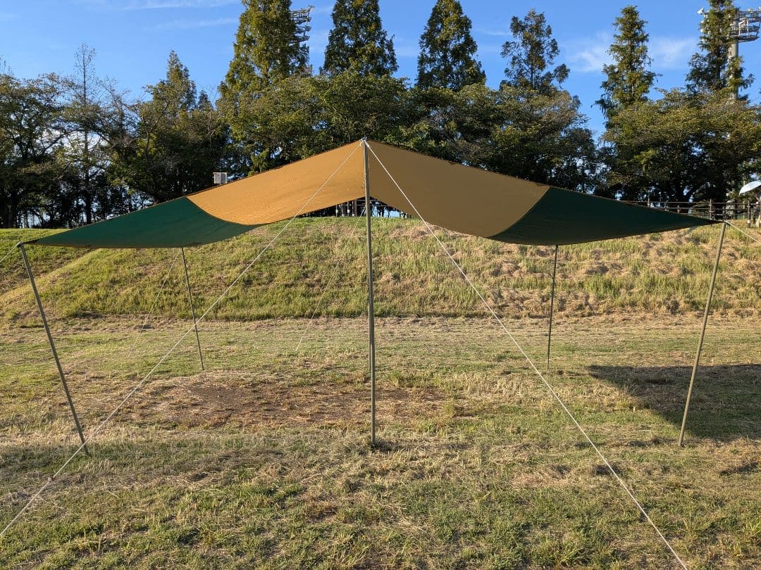 コールマン スクエアタープDX キャンプ、アウトドアに！