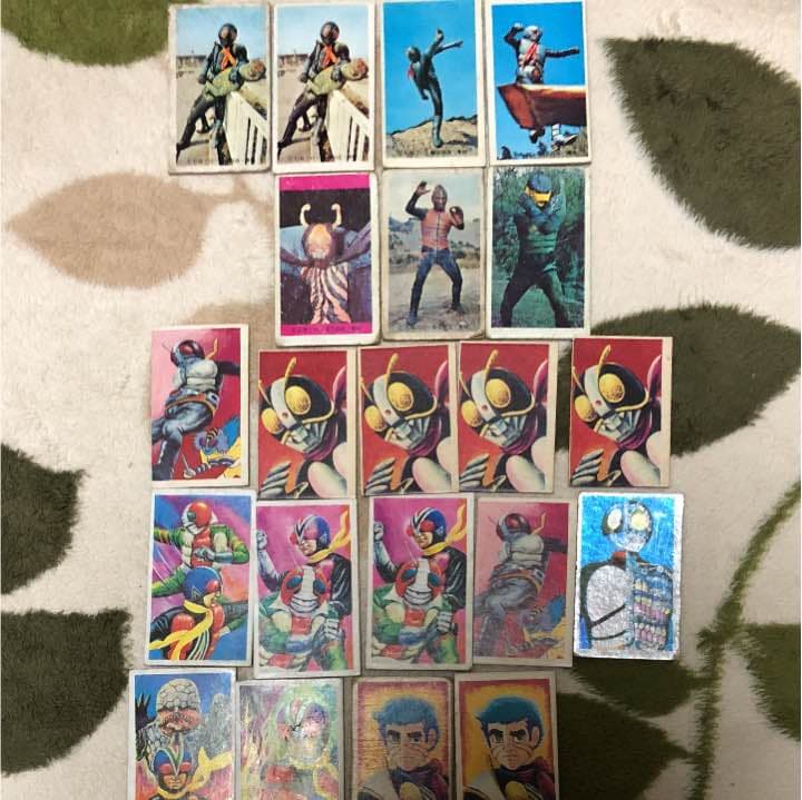 仮面ライダー メンコ21枚 - メルカリ