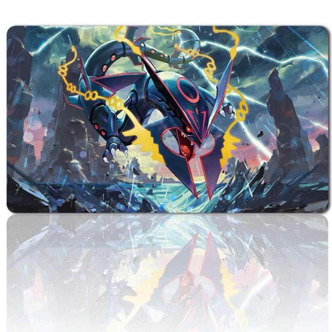 新品未使用】メガレックウザ プレイマット ポケモンカード 海外限定