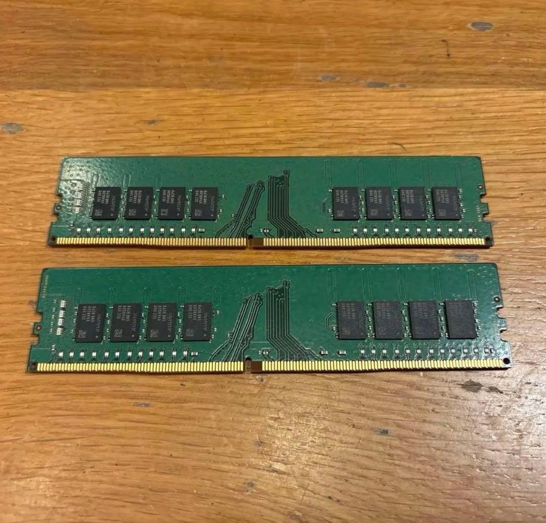 Samsung 16GB DDR4 メモリ 2133P 2枚組(32GB) - メルカリ