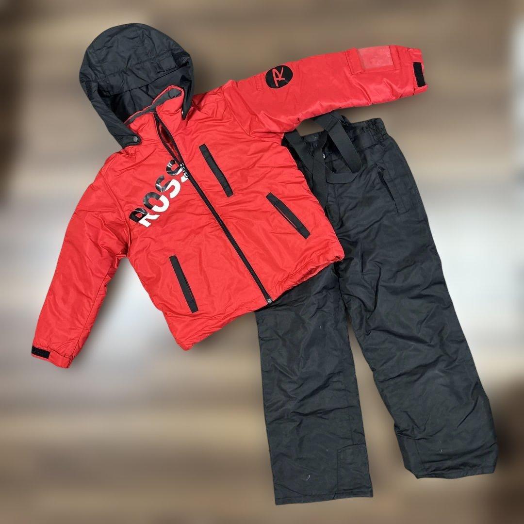 美品　ロシニョール　スキーウェア　140 レッド ROSSIGNOL（ロシニョール） スキーウェア ROSSIGNOL DEMO JACKET
