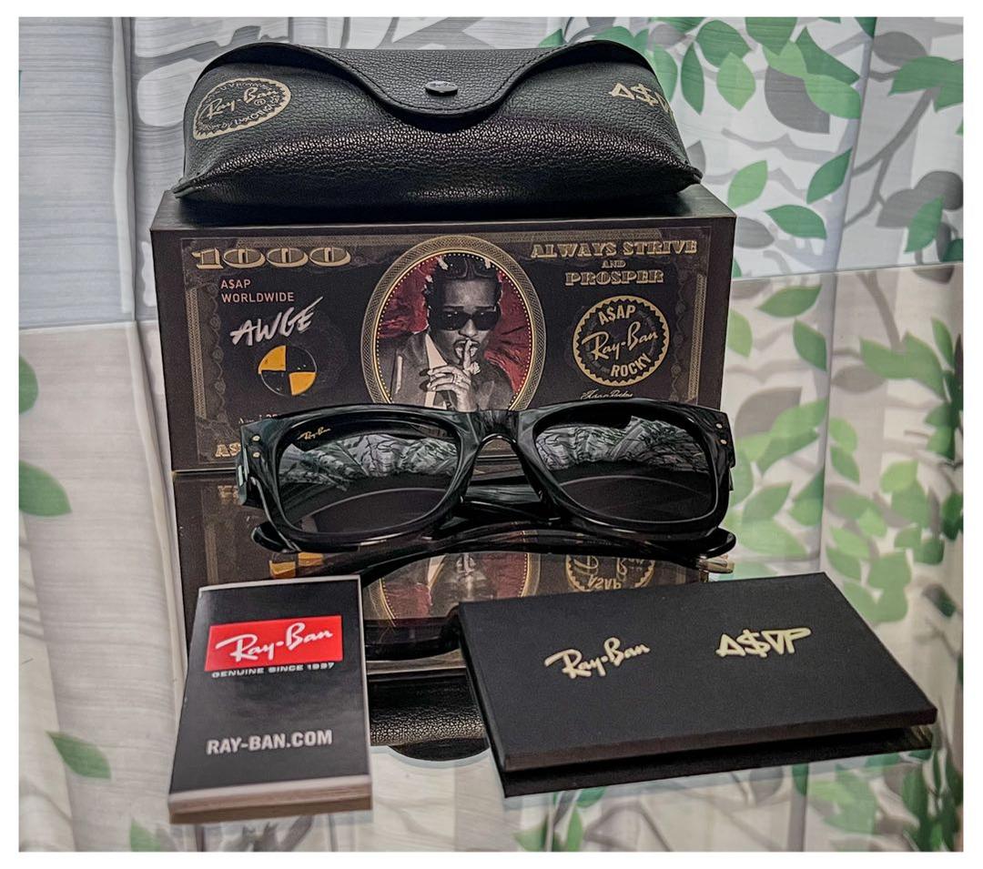 Ray-Ban A$AP Rocky ブラックアウトコレクション VM - Ray-Ban Unveils A$AP Rocky's Blacked Out Collection
