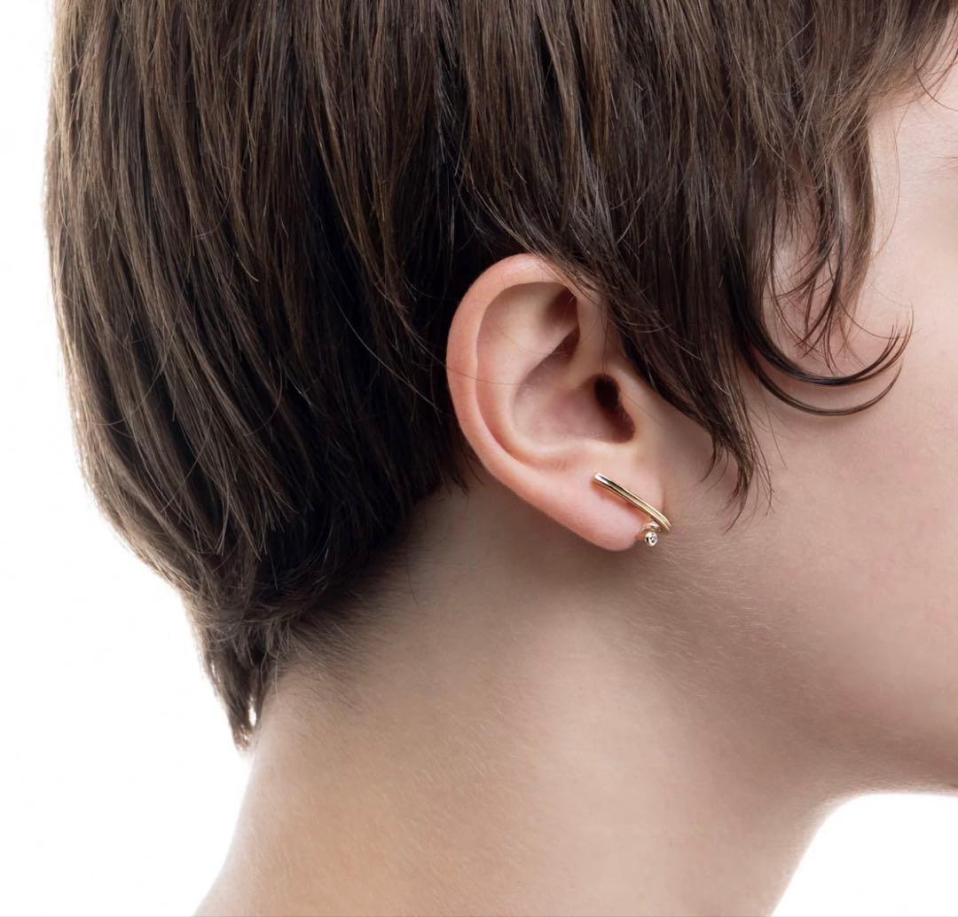 〈Azu〉Hirotaka \"Drosera\" ダイヤモンドピアス右耳用