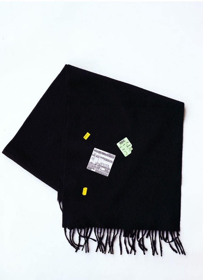 小物 BAL INOUE BROTHERS BRUSHED SCARF BLACK THE INOUE BROTHERS【ザイノウエブラザーズ】brushed scarf 