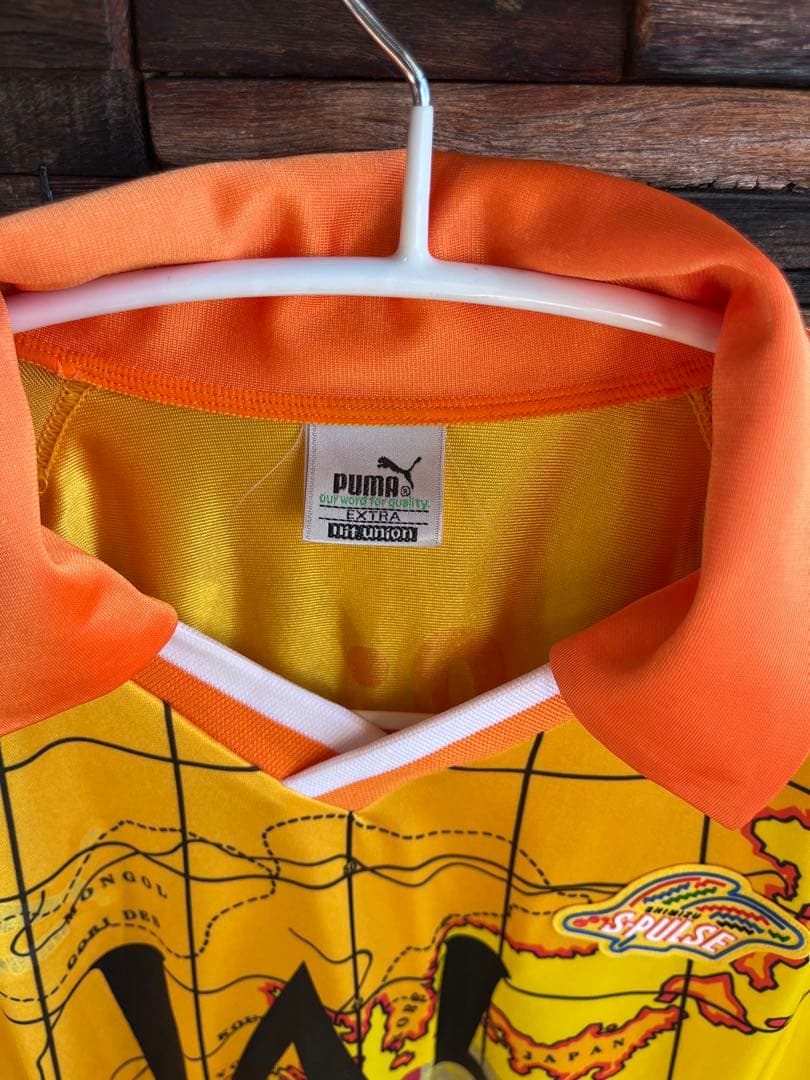 清水エスパルス 初代ユニホーム プーマ JAL 1993年 グリコ - メルカリ