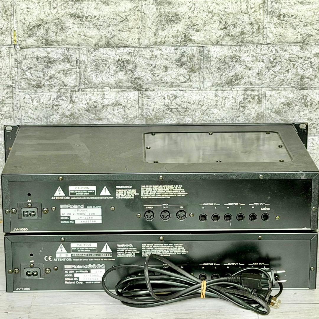 ジャンク品 Roland「JV-1080」PCMサウンドモジュール - メルカリ