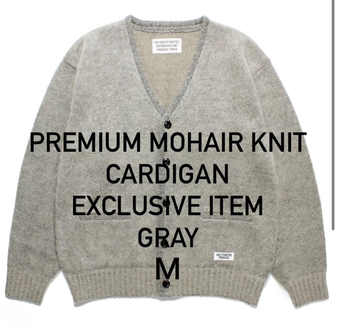 23ss WACKO MARIA 限定モヘアカーディガン 野村訓市 GRAY|mercari