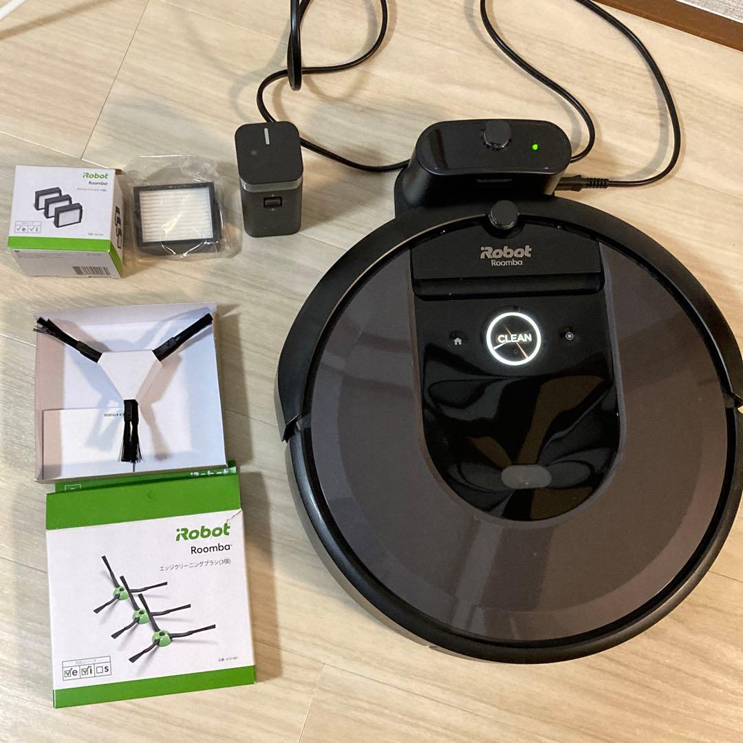 iRobot ルンバ i7 本体 ホームベース 消耗品付 収納ラック付