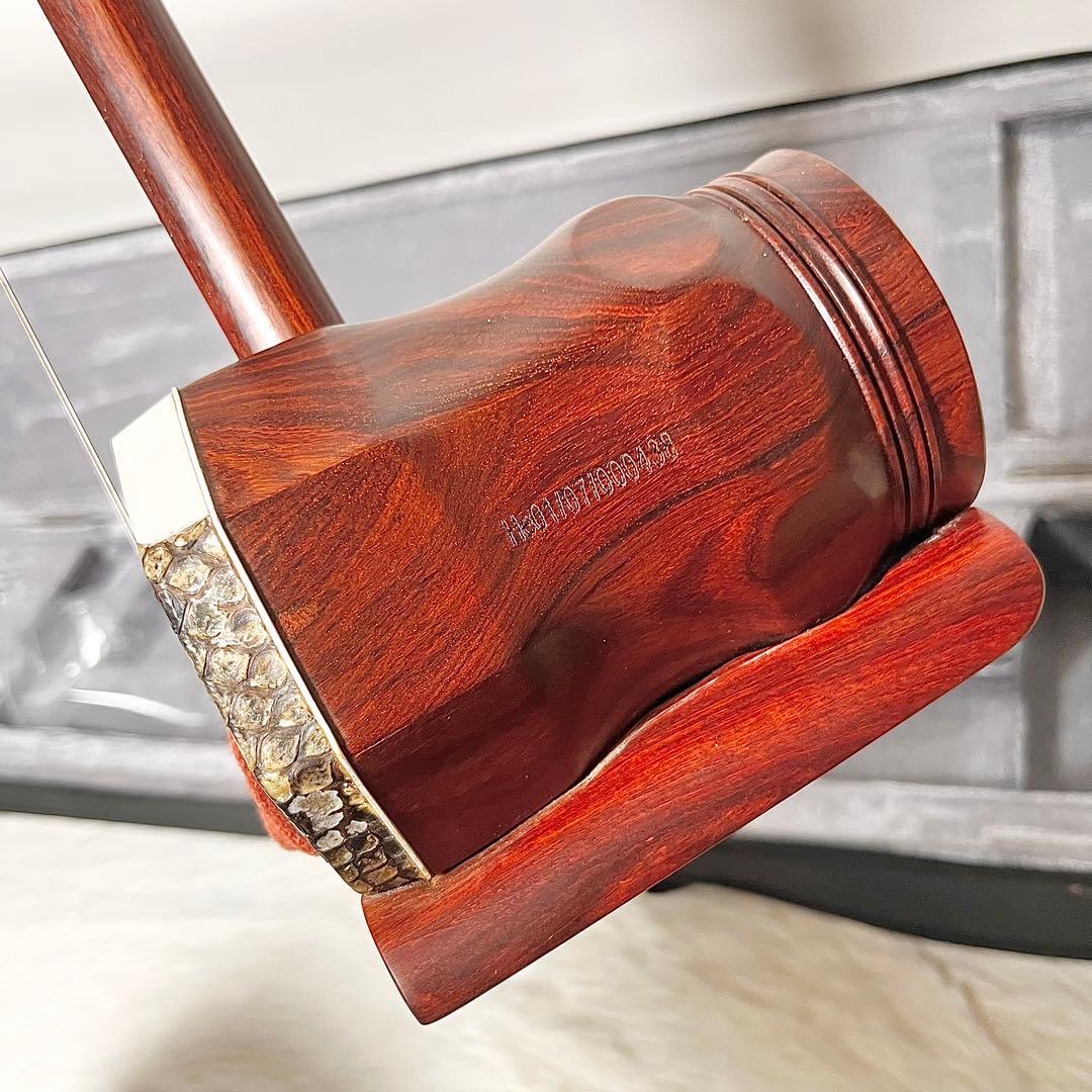 正規証付】 二胡 弓松脂 ケース付 本蛇皮製