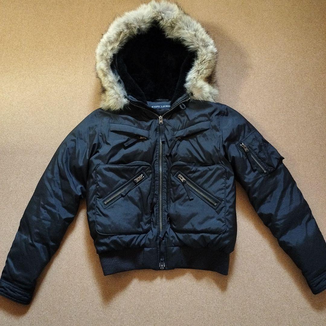 希少モデル ポロラルフローレンN2Bミリタリーダウンジャケットショート丈