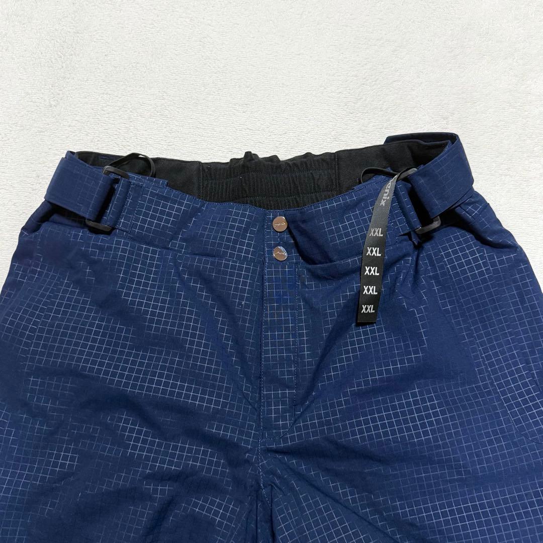 美品☆フェニックス スキーウェア セットアップ メンズXL 紺 スノボー XXL