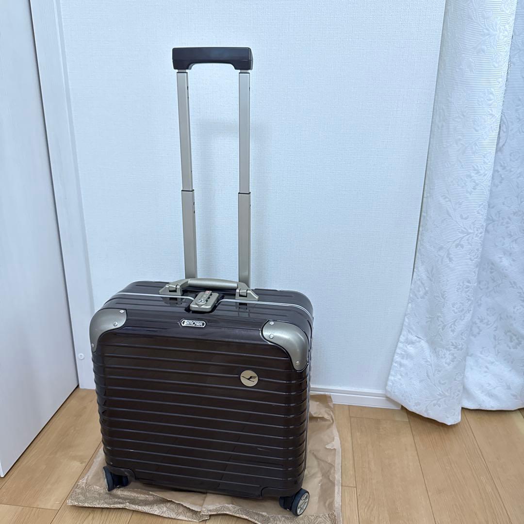 リモワ ルフトハンザ ビジネストロリー ブラウン - メルカリ