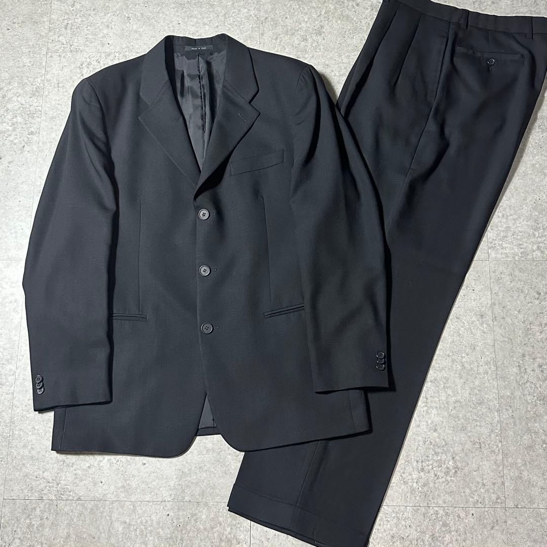 美品 90s EMPORIO ARMANI ウール セットアップ 黒 50 楽天市場】古着 Emporio Armani エンポリオアルマーニ 90s イタリア製