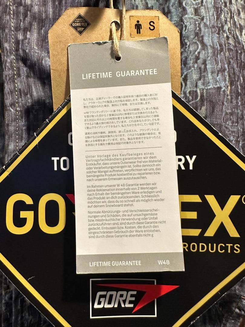 BURTONスノーボードジャケット《S》GORE-TEX DUNE JACKET