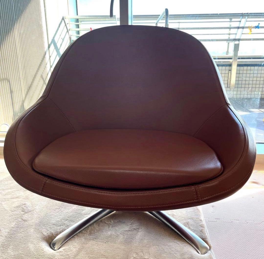 boconcept VENETO チェア（ブラウン、回転ベース付き） - メルカリ