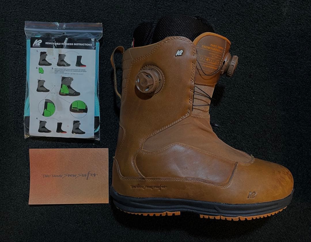 27.5cm K2TTレザーブラウン