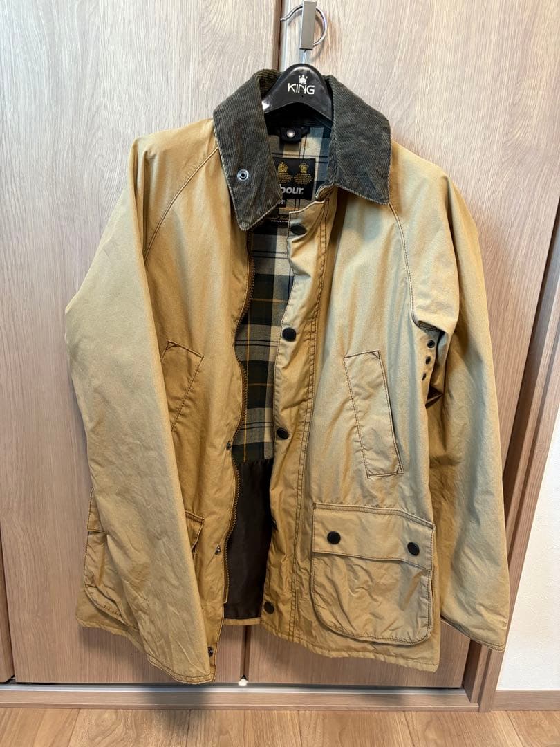 Barbour ベージュ ビデイル Barbour Beige Bedale Casual Jacket Barbour